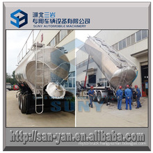 45 M3 Food Grade Flour Tanker Tipping Dry Bulk Tank Trailer